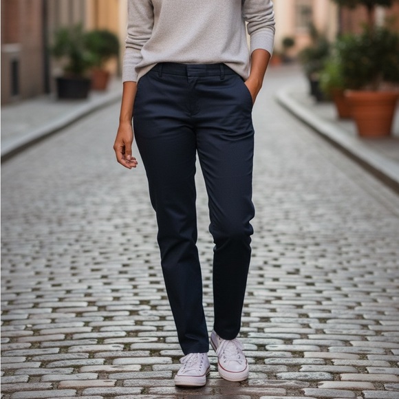 Banana Republic Pants - Banana Republic Navy Straight Leg Women’s Pants Martin Fit
